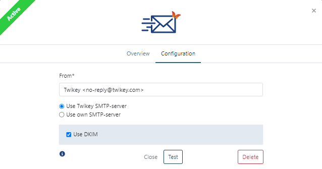 Email Configuration